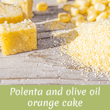 Polenta and olive oil orange cake Jingilli